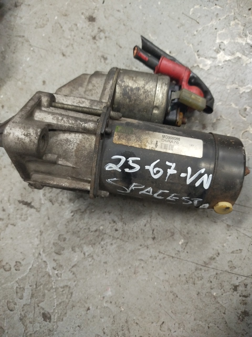 Motor de Arranque MITSUBISHI SPACE STAR Veículo multiuso  de 1998 a 2004