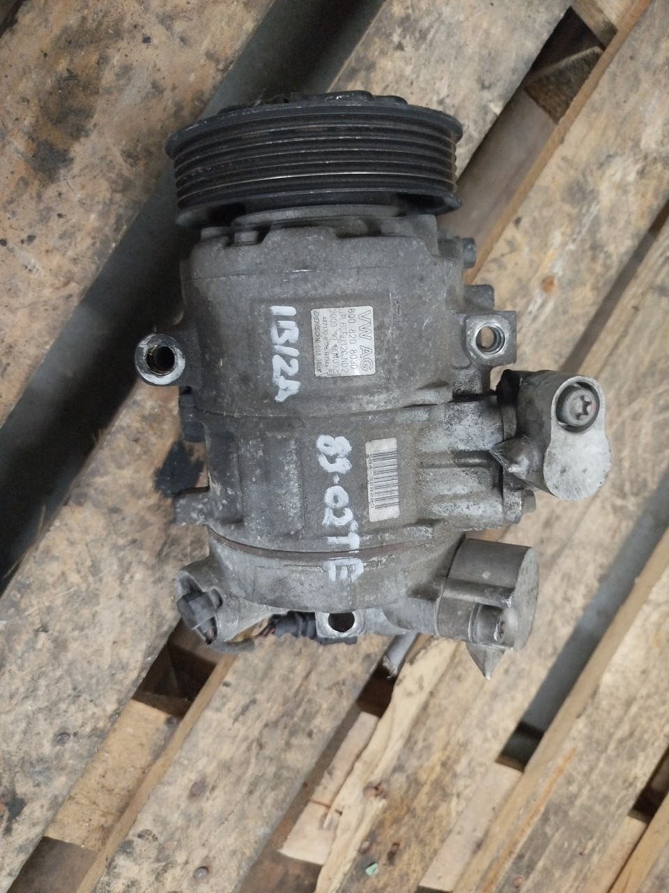 Compressor do Ar condicionado SEAT IBIZA III  de 2002 a 2009