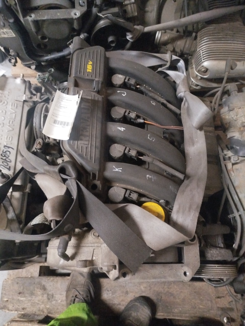 Motor RENAULT MEGANE I Cabriolet  de 1996 a 2003