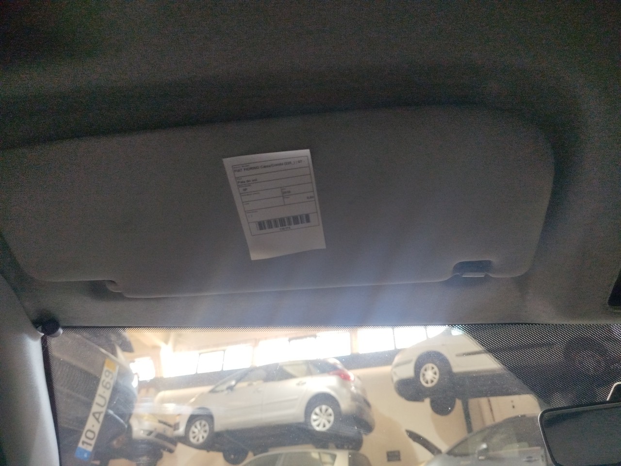 Pala do sol FIAT FIORINO Caixa/Combi  de 2007 a 0