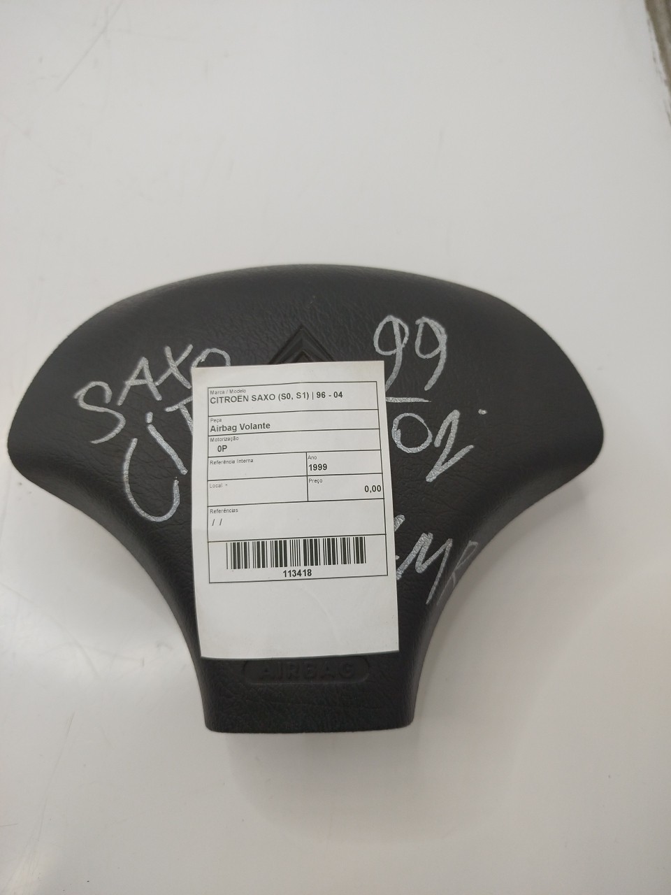 Airbag Volante CITROEN SAXO  de 1996 a 2004