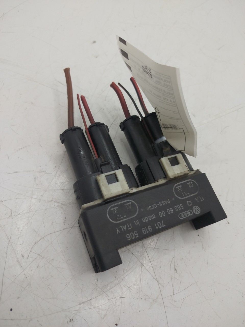 RELE TERMOVENTILADOR  VOLKSWAGEN TRANSPORTER IV Caixa  de 1990 a 2003