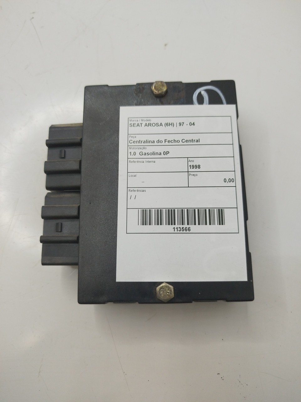 Centralina do Fecho Central SEAT AROSA  de 1997 a 2004