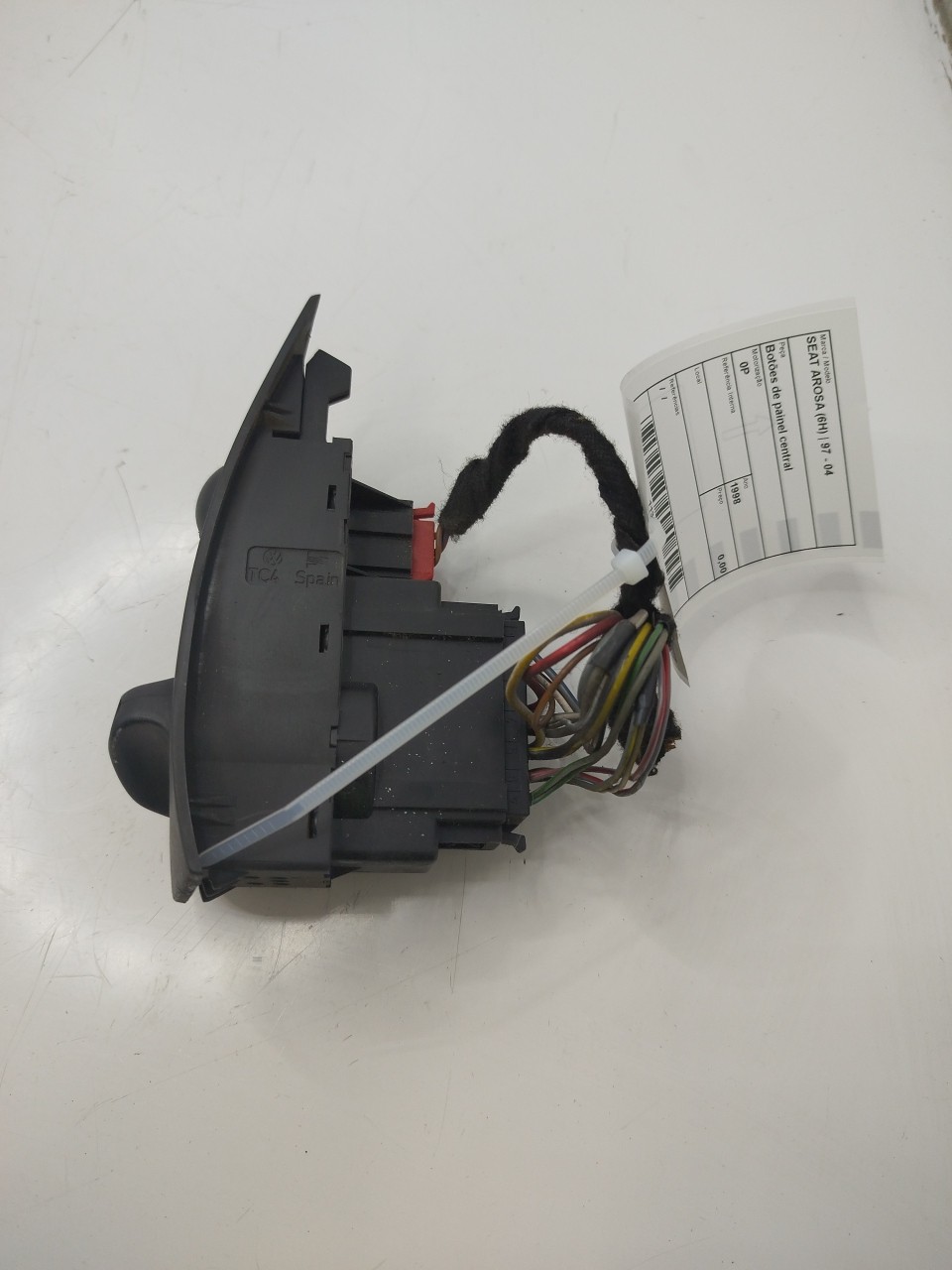 Botões de painel central SEAT AROSA  de 1997 a 2004