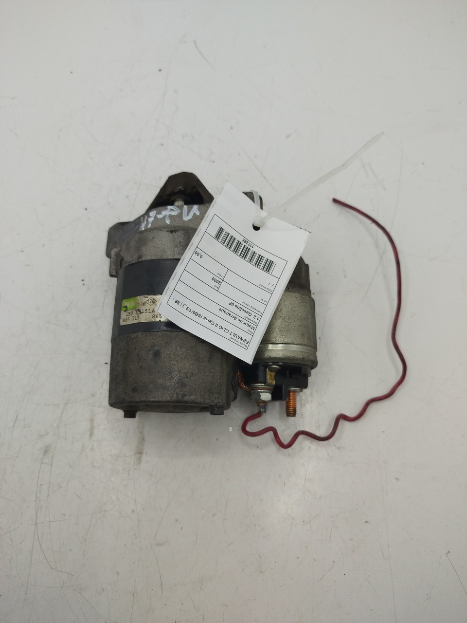 Motor de Arranque RENAULT CLIO II Caixa  de 1998 a 0