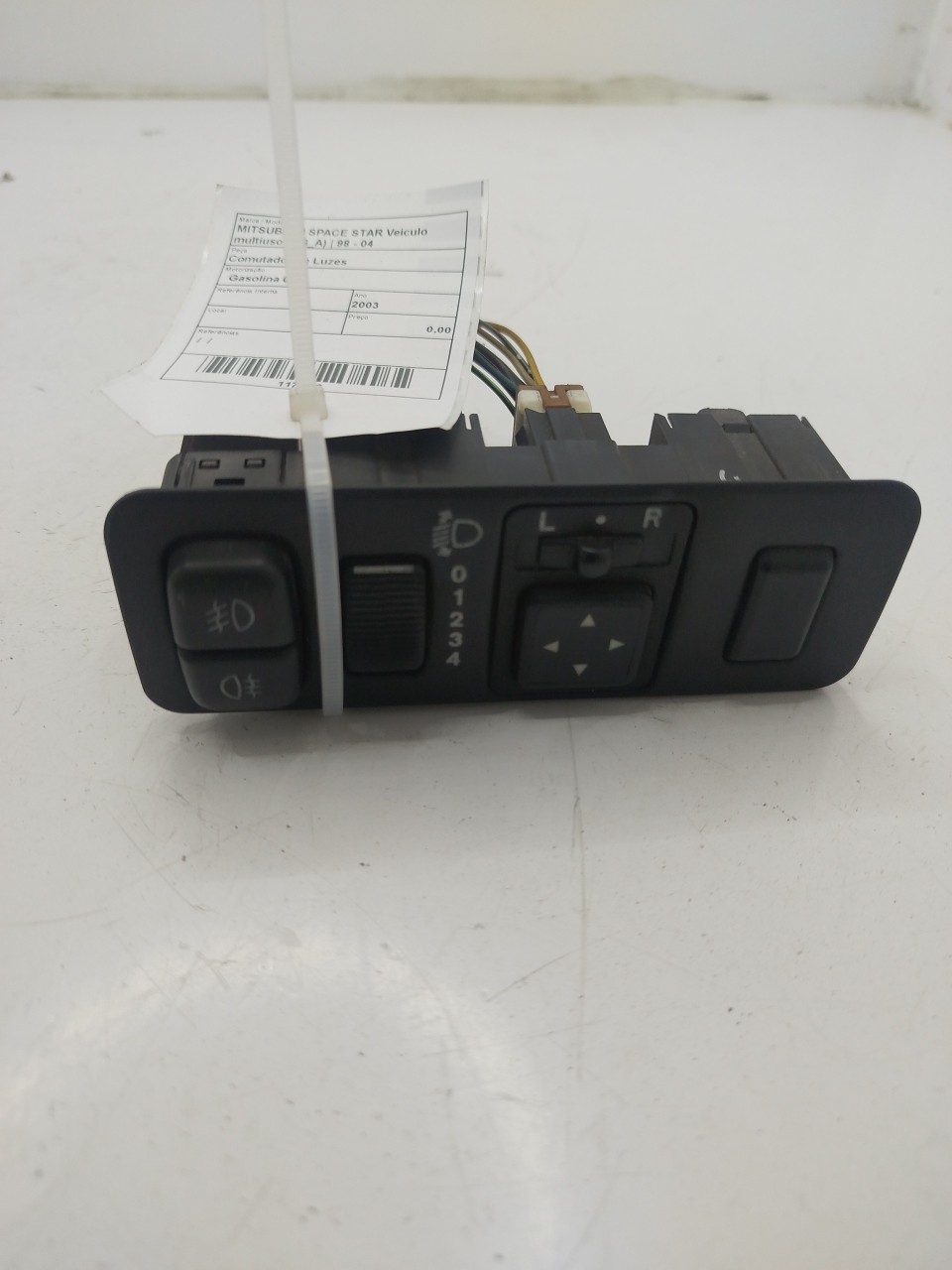 Botão / Interruptor de Luzes MITSUBISHI SPACE STAR Veículo multiuso  de 1998 a 2004