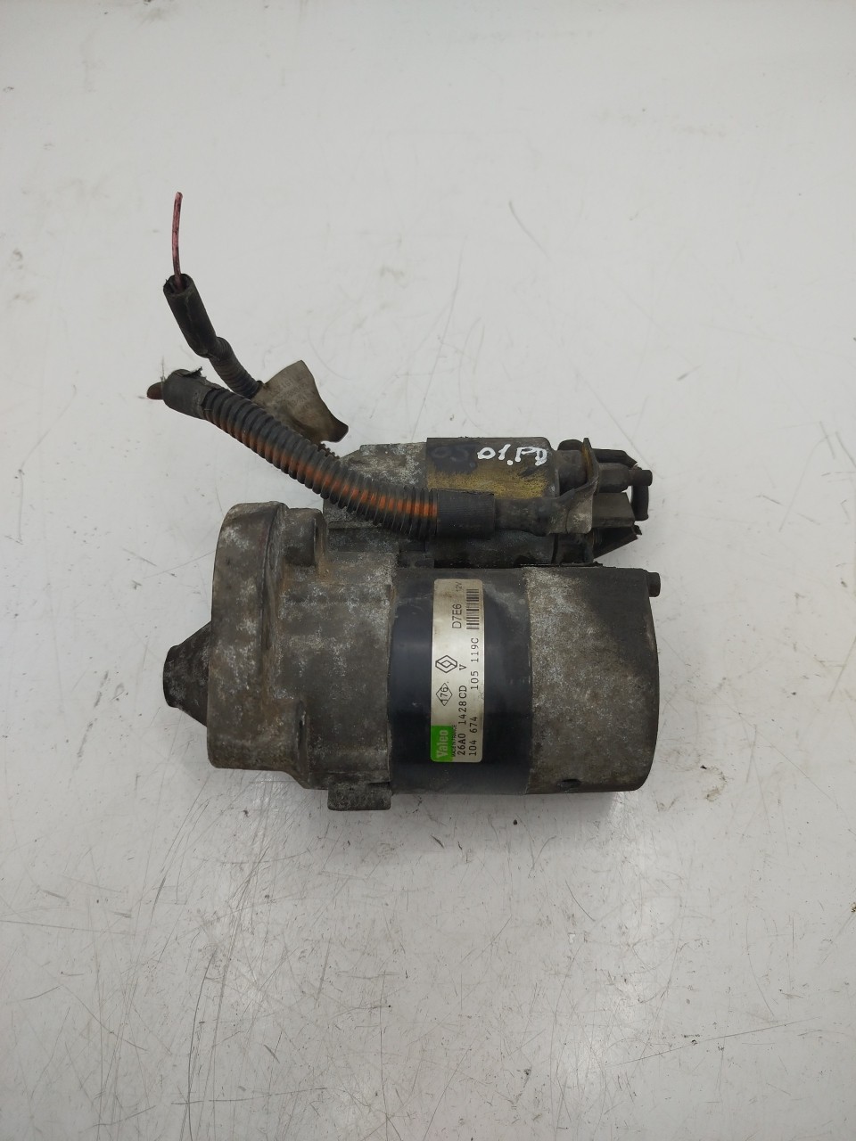 Motor de Arranque RENAULT SCÉNIC I Veículo multiuso  de 1999 a 2010