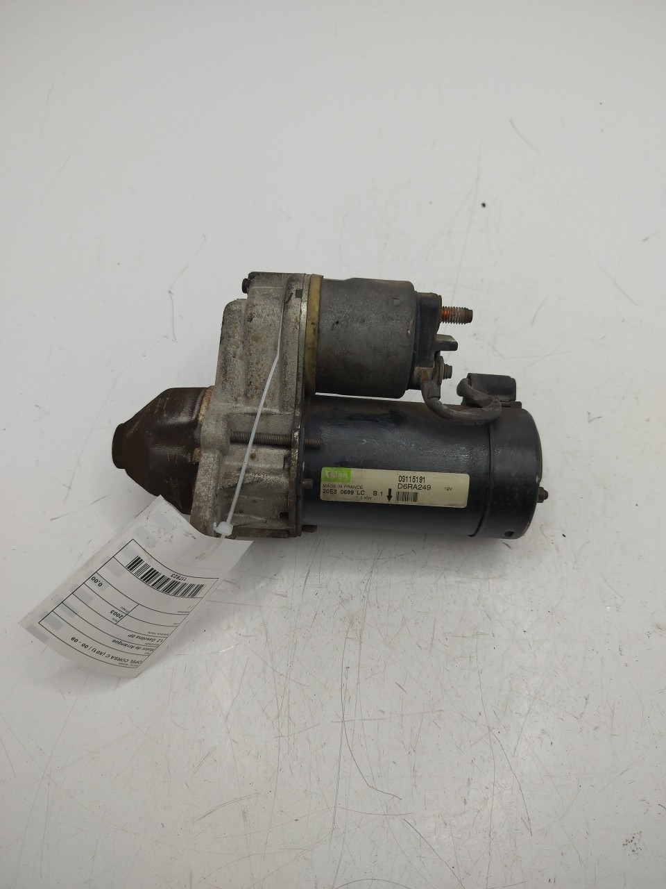 Motor de Arranque OPEL CORSA C  de 2000 a 2009