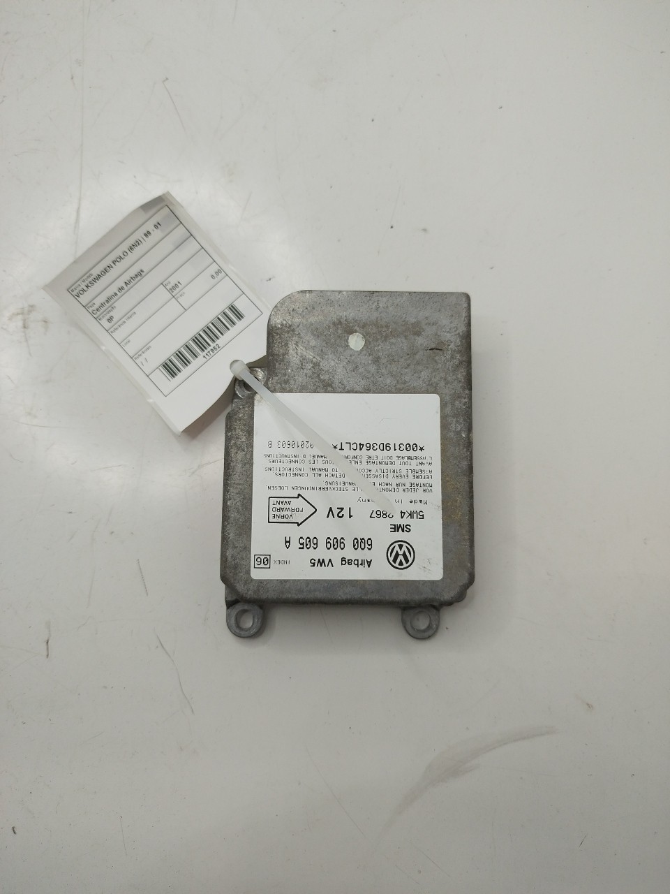 Centralina de Airbags VOLKSWAGEN POLO  de 1999 a 2001