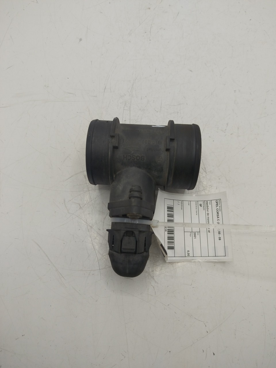 medidor de massa de ar OPEL CORSA C  de 2000 a 2009