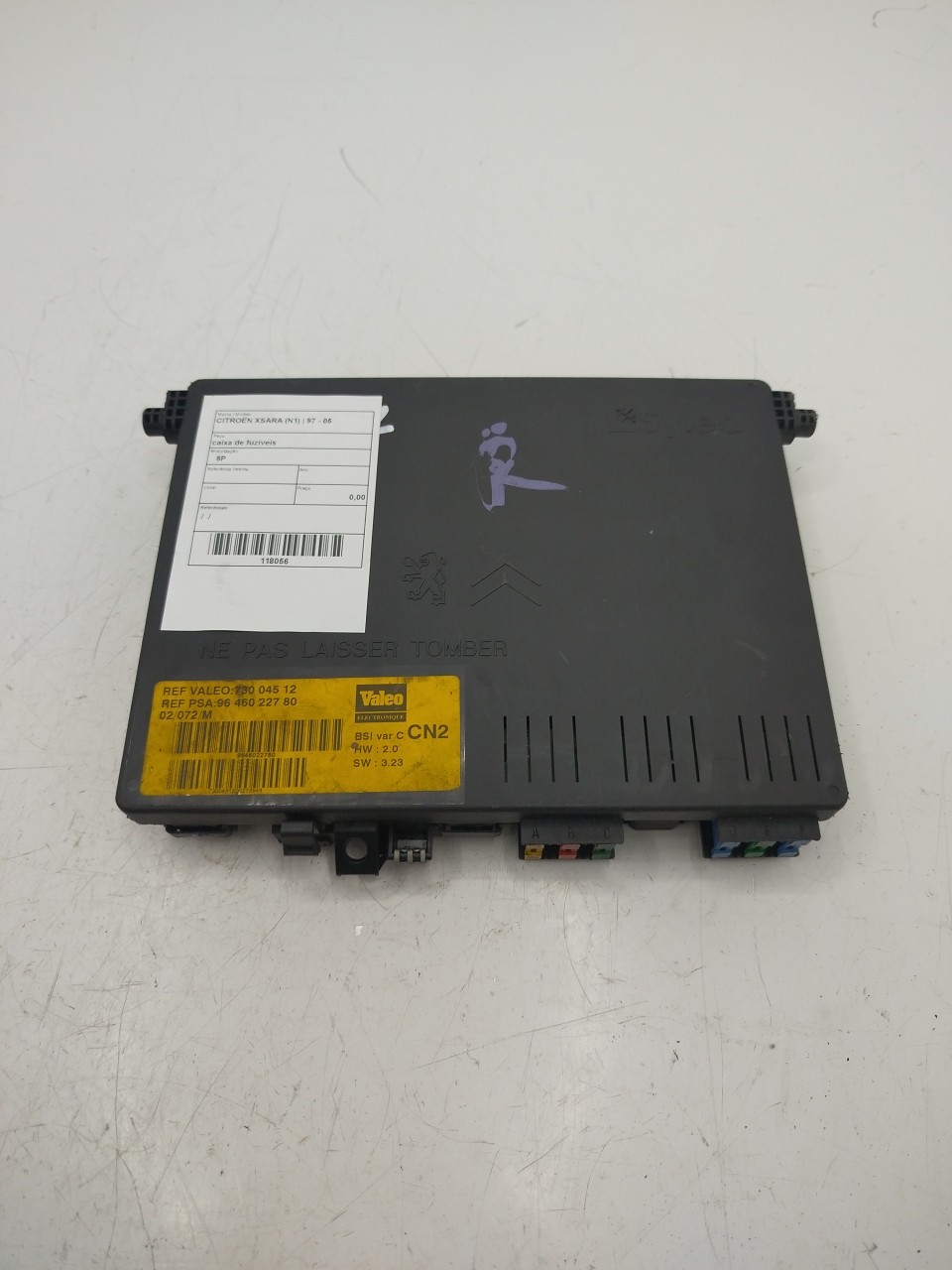 Caixa dos Fusíveis CITROEN XSARA  de 1997 a 2005
