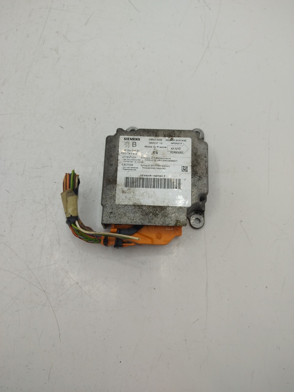 Centralina de Airbags PEUGEOT 307 Break  de 2002 a 2009