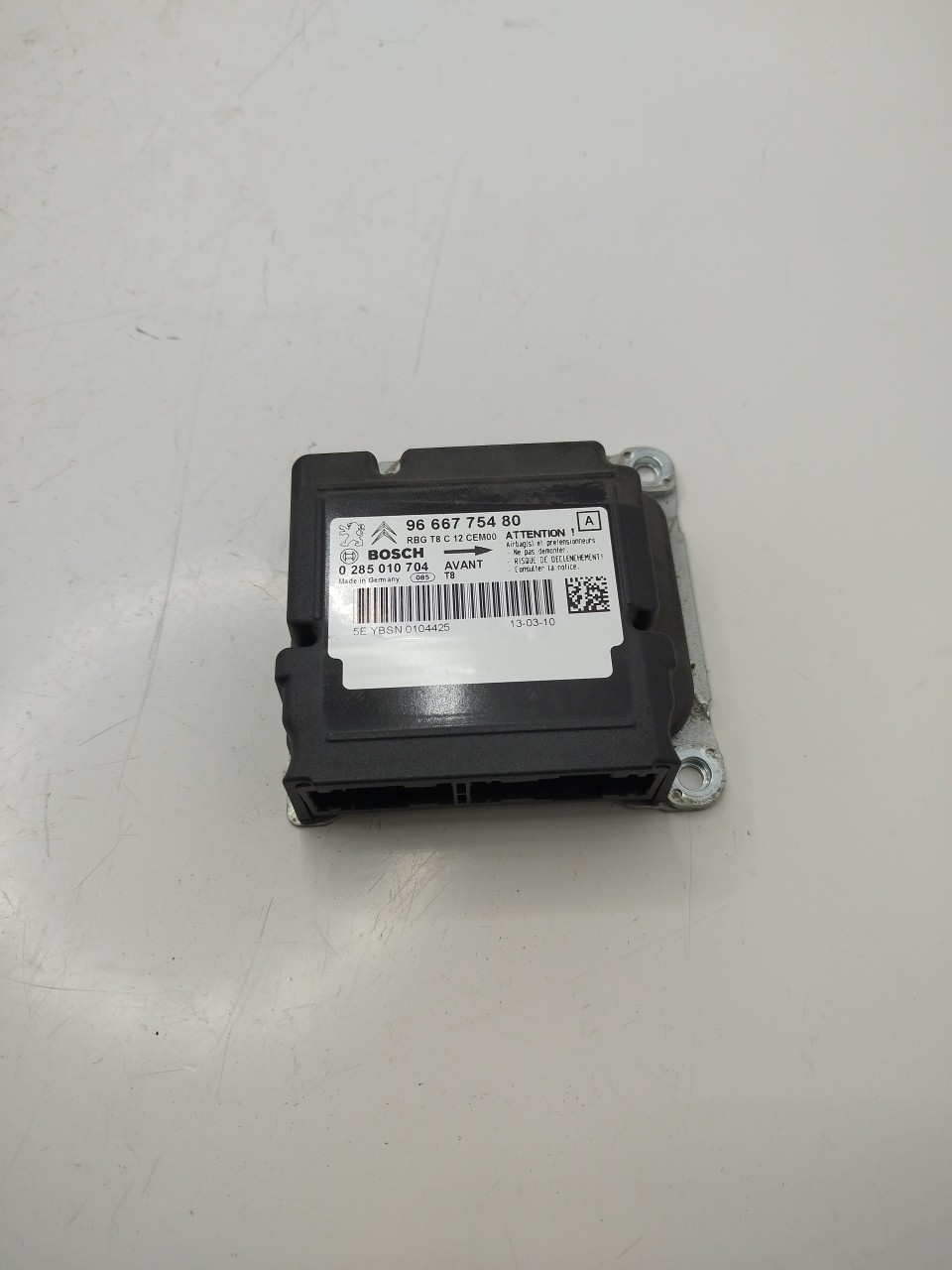 Centralina de Airbags PEUGEOT 5008  de 2009 a 2017