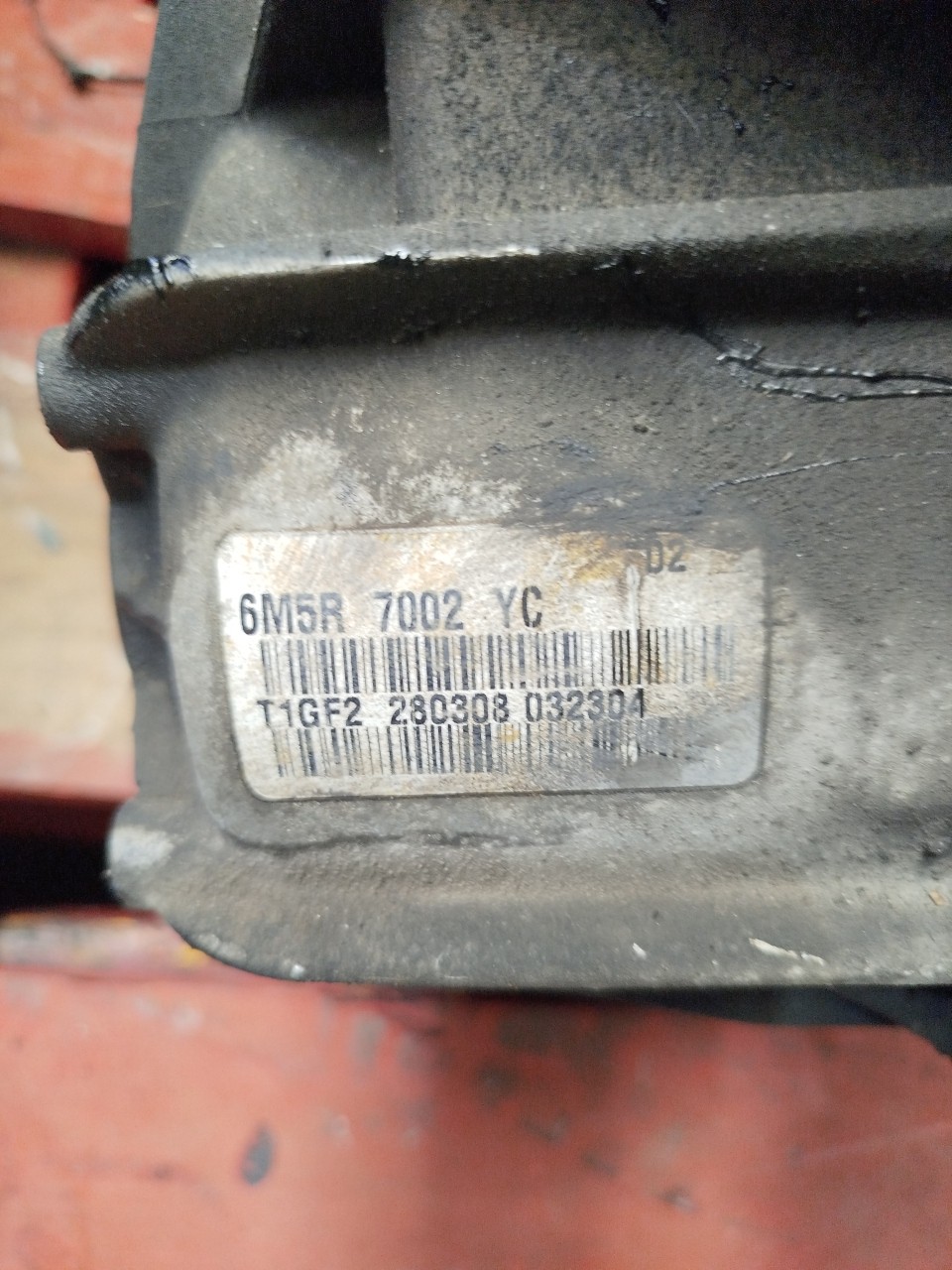 Caixa de Velocidades FORD C-MAX  de 2007 a 2010
