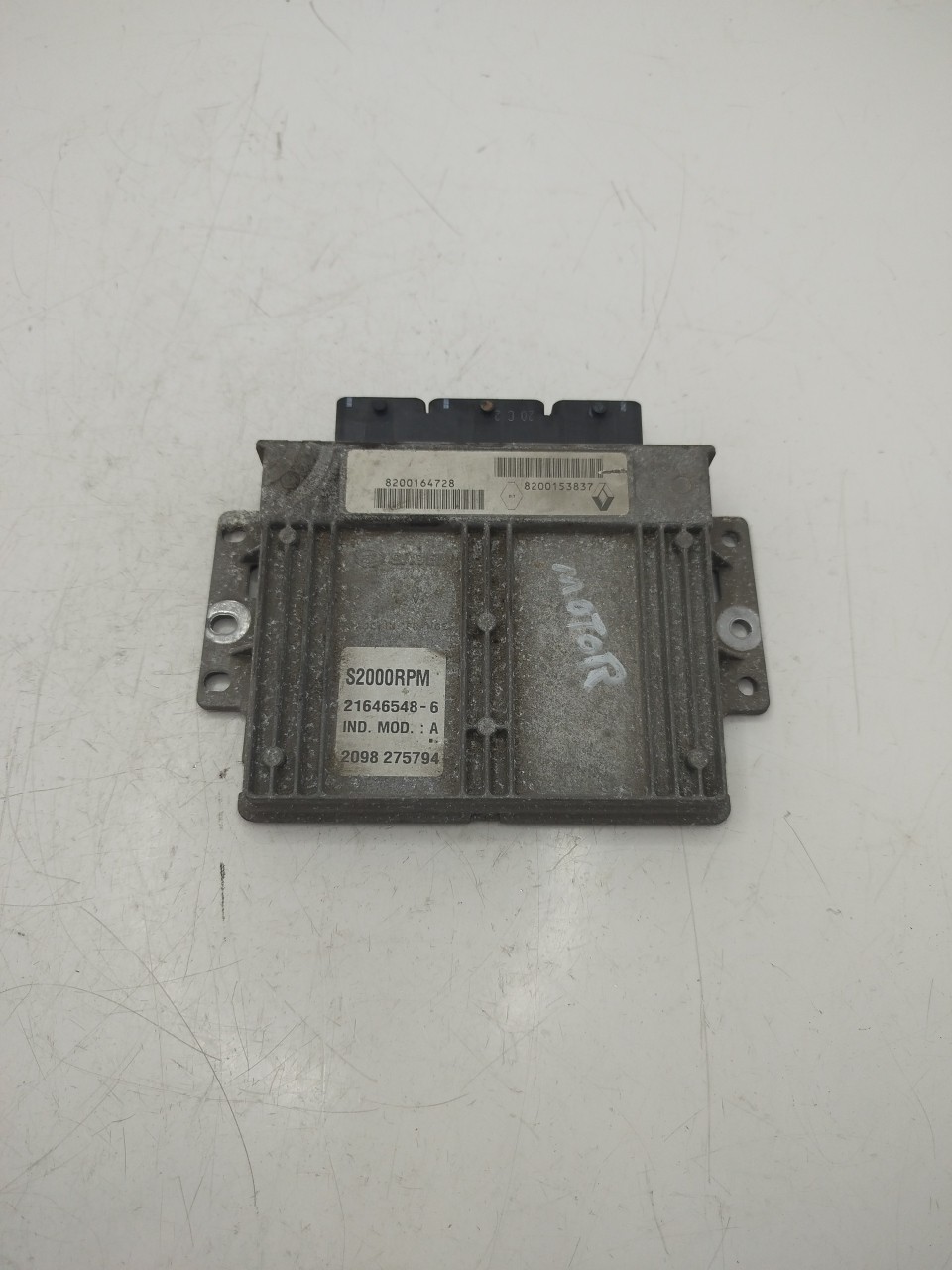 Centralina do Motor RENAULT LAGUNA II  de 2001 a 2007
