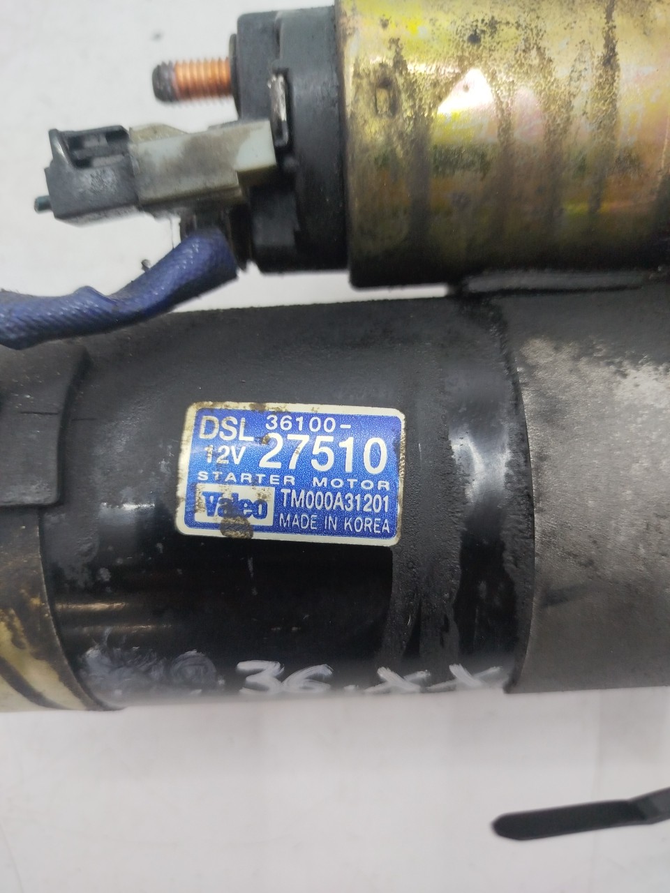 Motor de Arranque HYUNDAI MATRIX  de 2001 a 2010