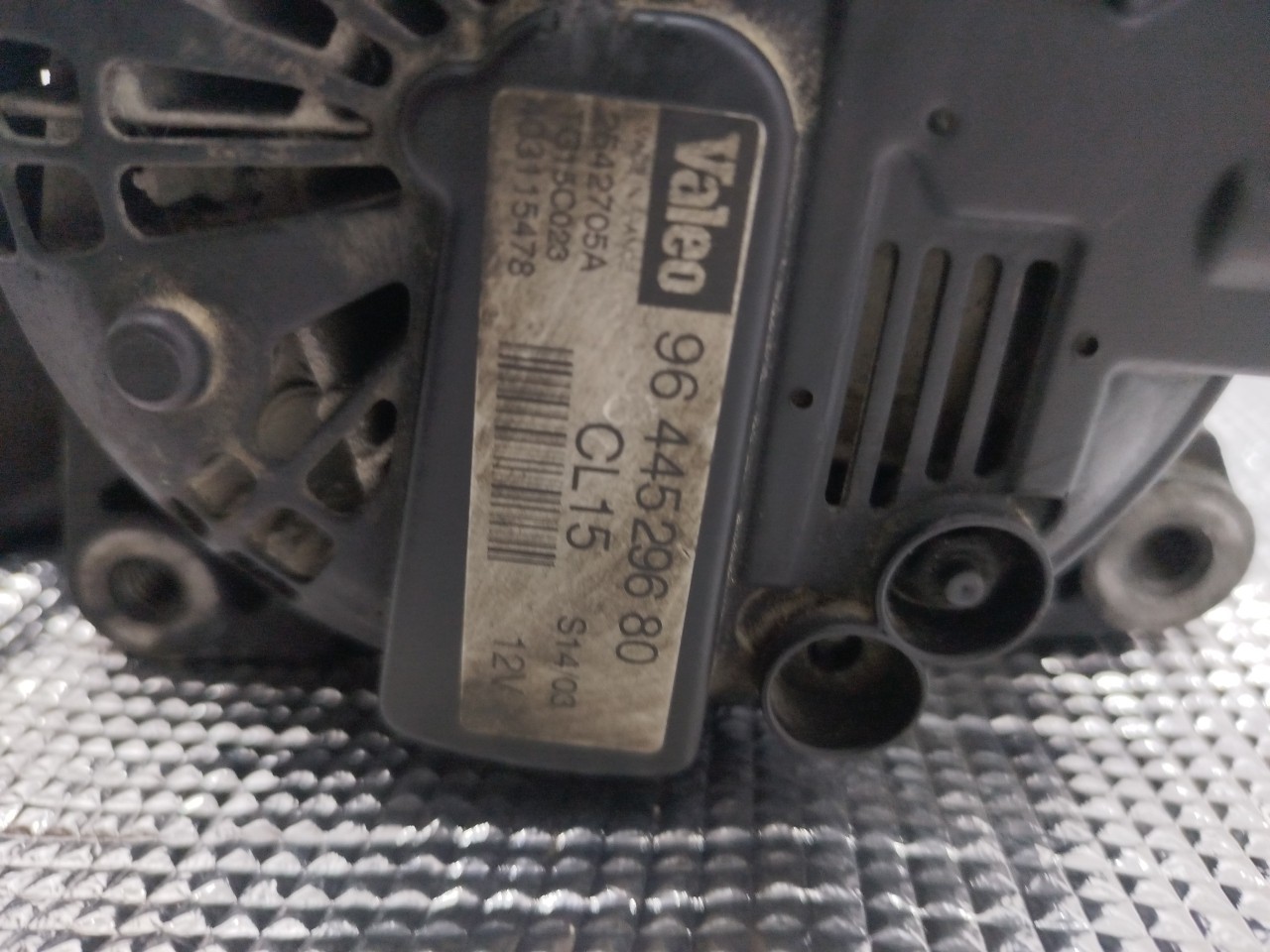 Alternador PEUGEOT 206  de  a 