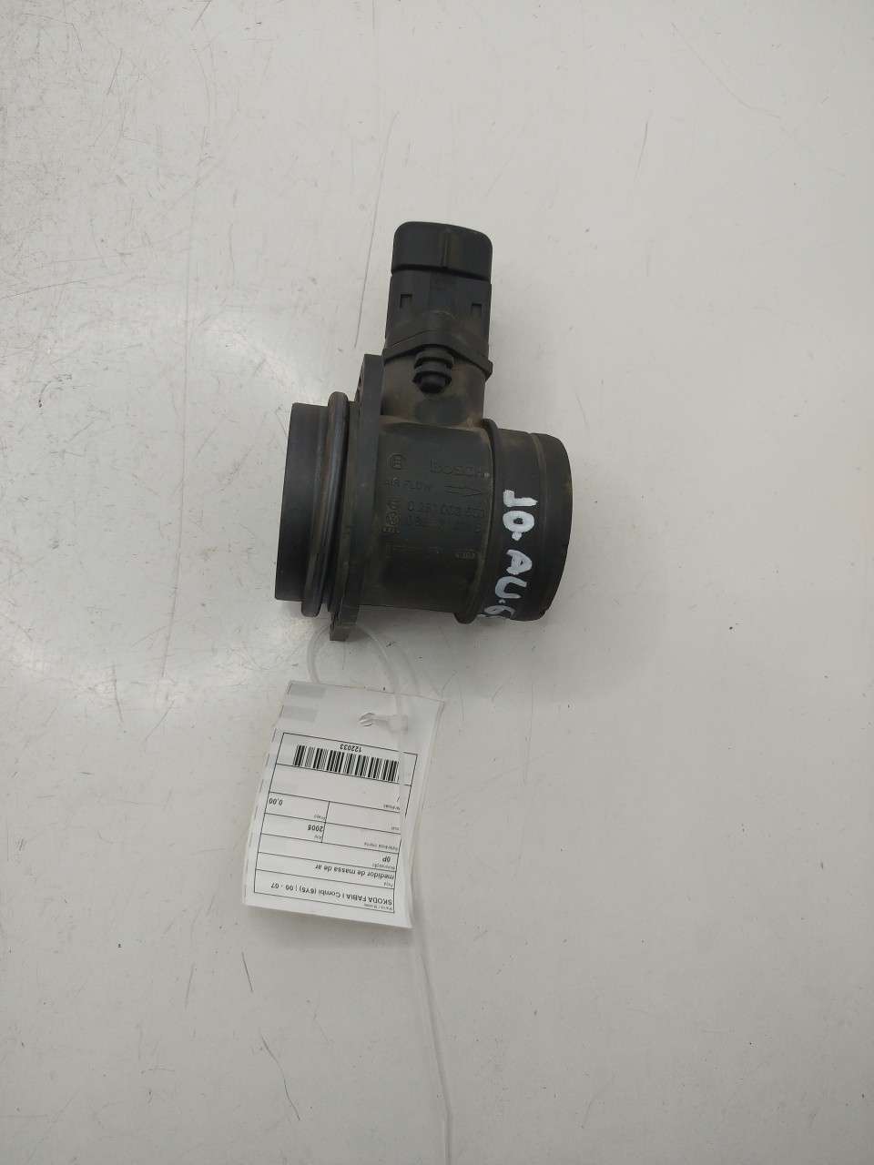 medidor de massa de ar SKODA FABIA I Combi  de 2000 a 2007