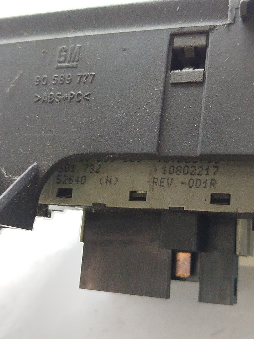 Comando da sofagem OPEL ZAFIRA A Veículo multiuso  de 1999 a 2005