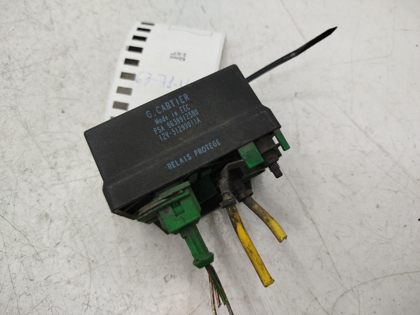 RELE DAS VELAS DE IGNIÇÃO PEUGEOT 307  de 2000 a 2012