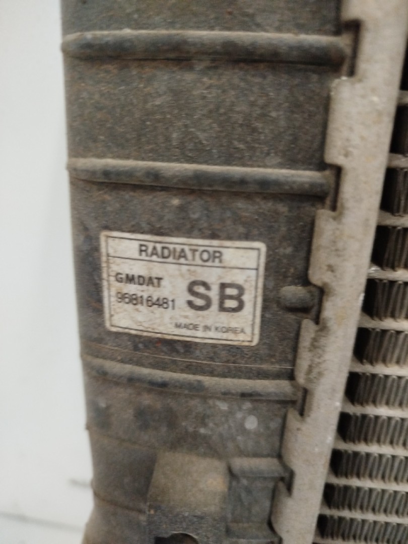 Radiador da água CHEVROLET AVEO / KALOS Hatchback  de 2006 a 0