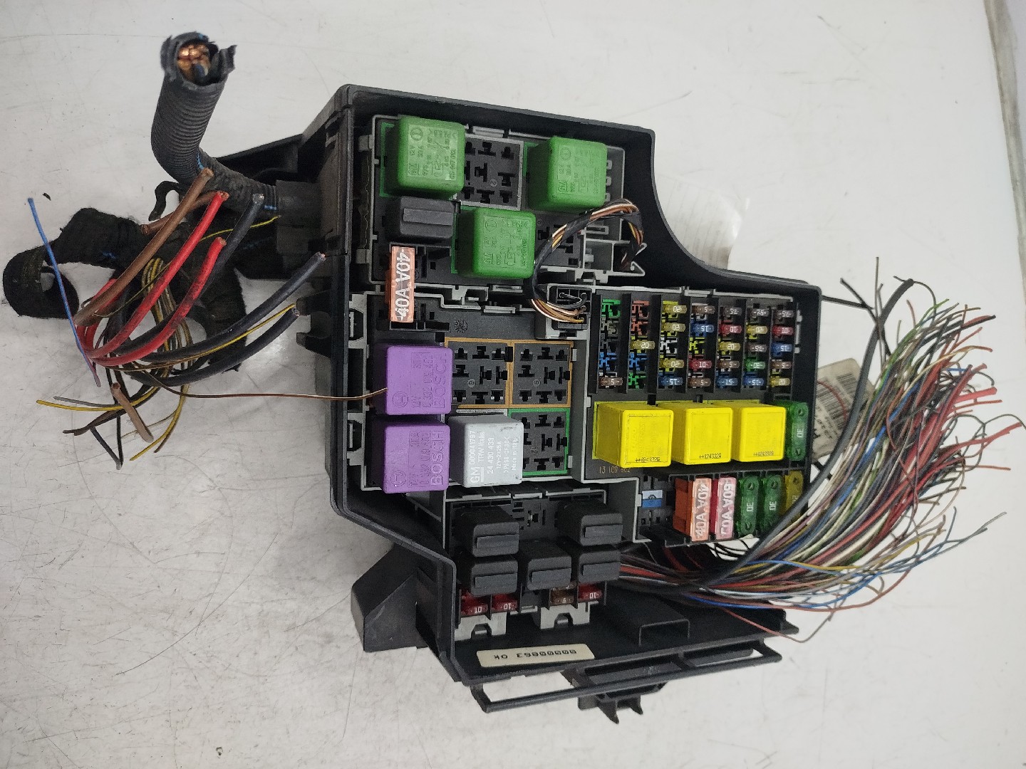 Caixa dos Fusíveis OPEL - ID S_23500