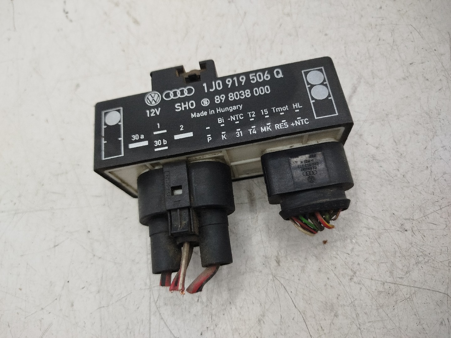 RELE DAS VELAS DE IGNIÇÃO VOLKSWAGEN GOLF IV Variant  de 1999 a 2006