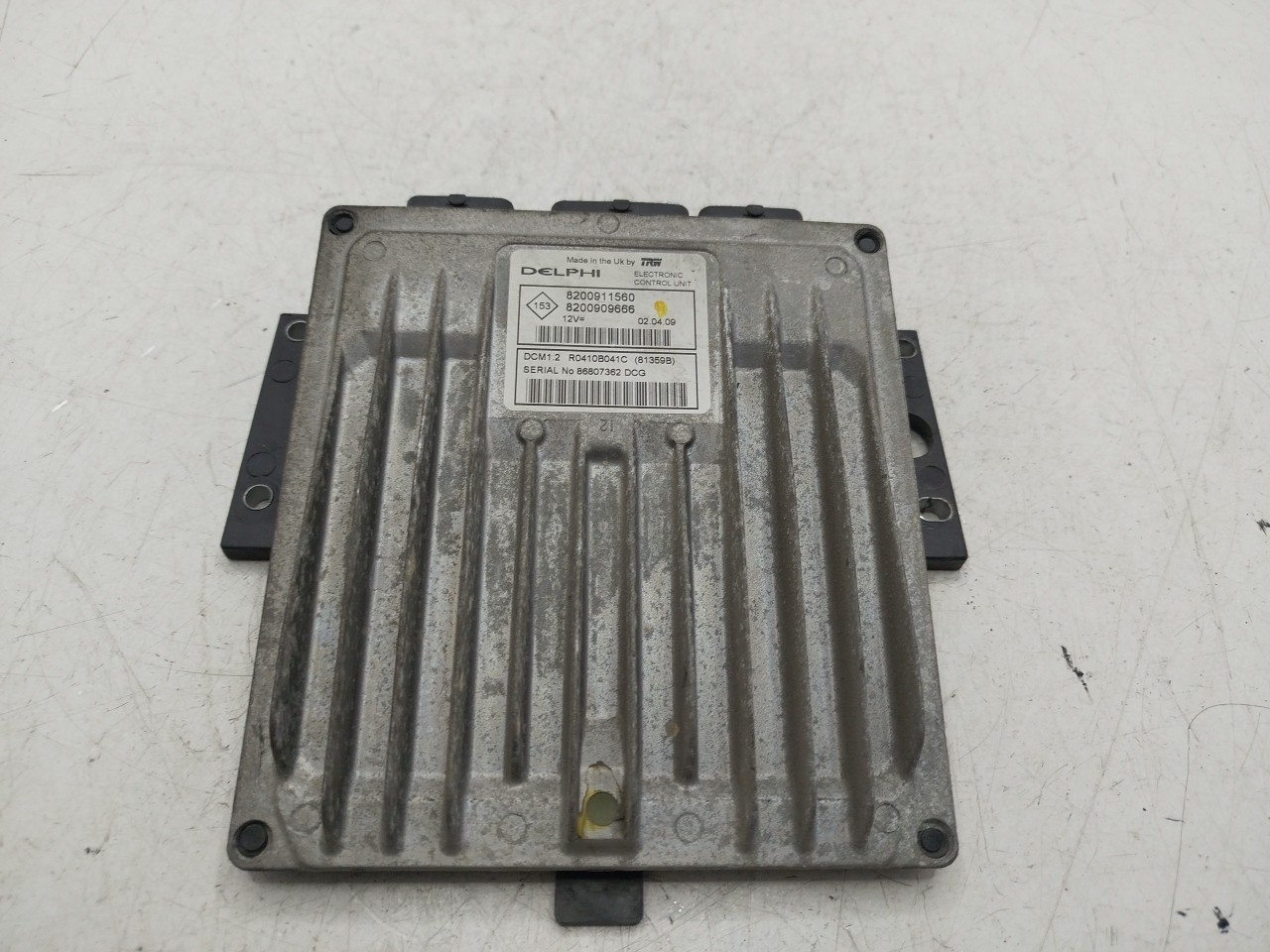 Centralina do Motor RENAULT CLIO Grandtour  de 2008 a 0