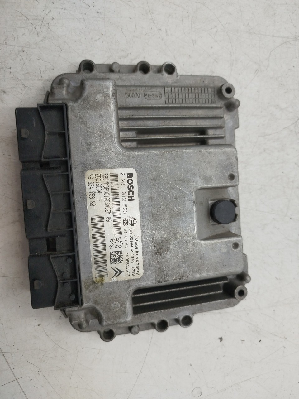 Centralina do Motor PEUGEOT 207  de 2006 a 2015