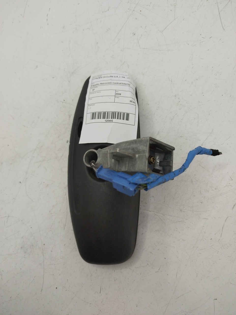 Espelho Retrovisor Central/Interior CITROEN C4 Coupé  de 2004 a 2013