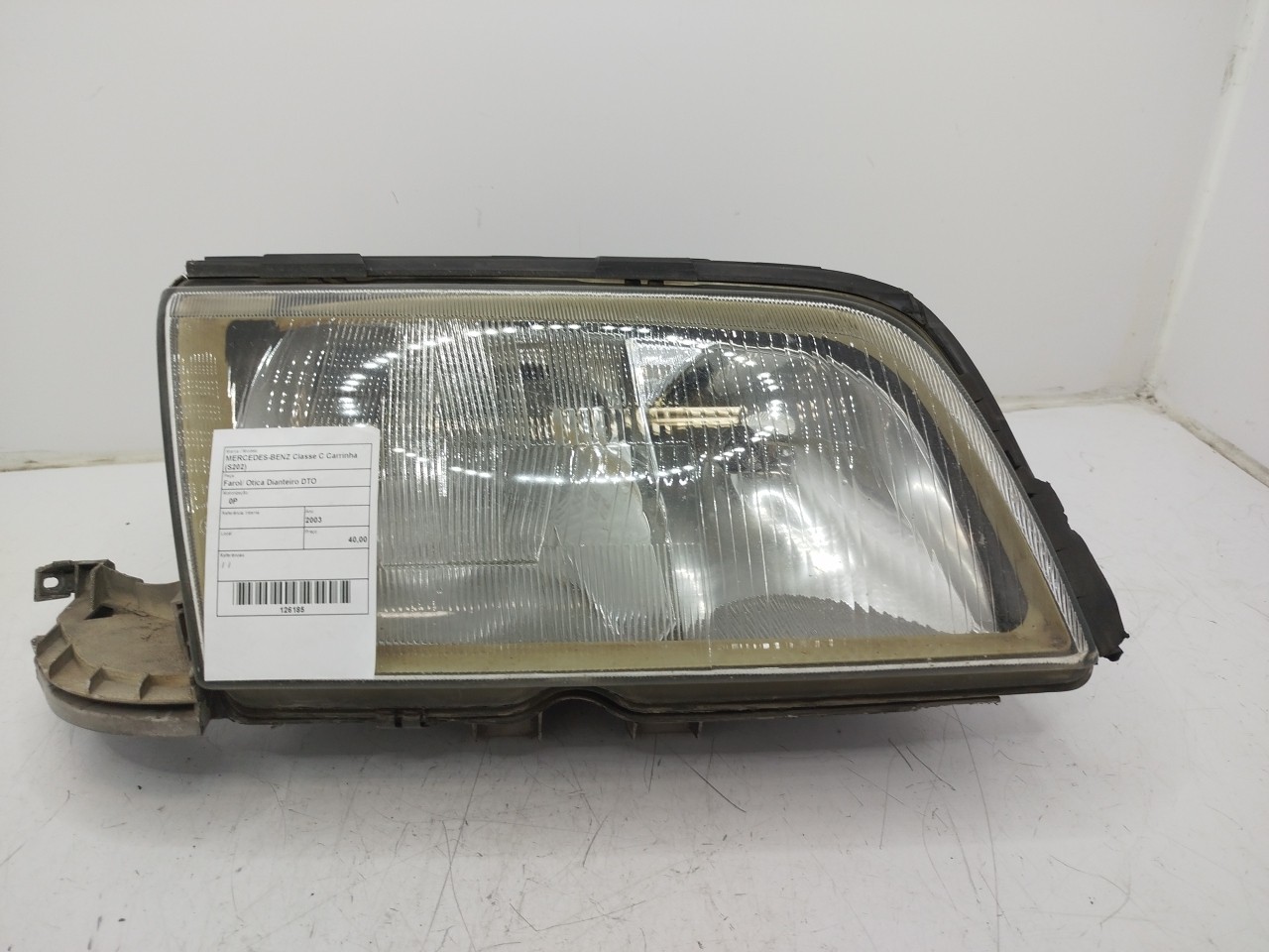 Farol/ Otica Dianteiro DTO MERCEDES-BENZ Classe C Carrinha  de  a 