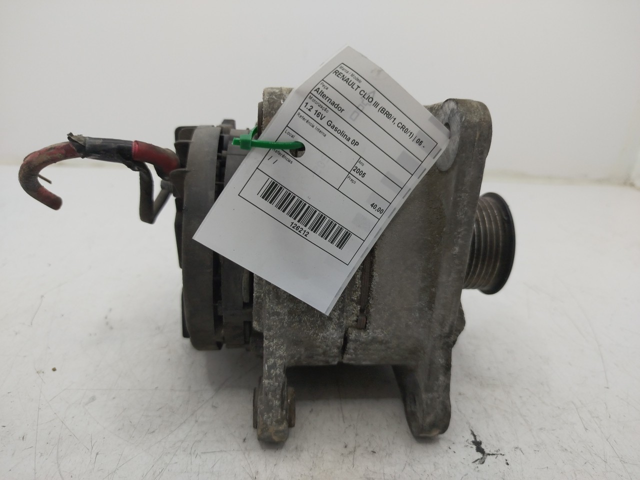 Alternador RENAULT CLIO III  de 2005 a 0