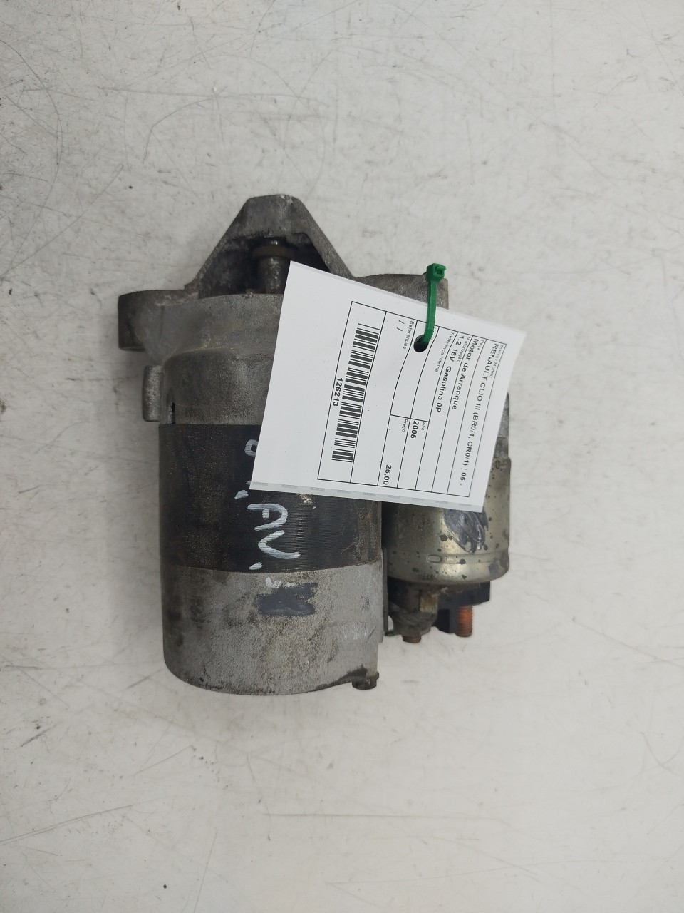Motor de Arranque RENAULT CLIO III  de 2005 a 0