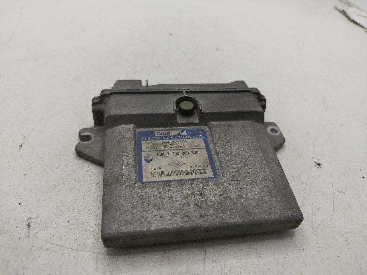 Centralina do Motor RENAULT KANGOO Express  de 1997 a 0