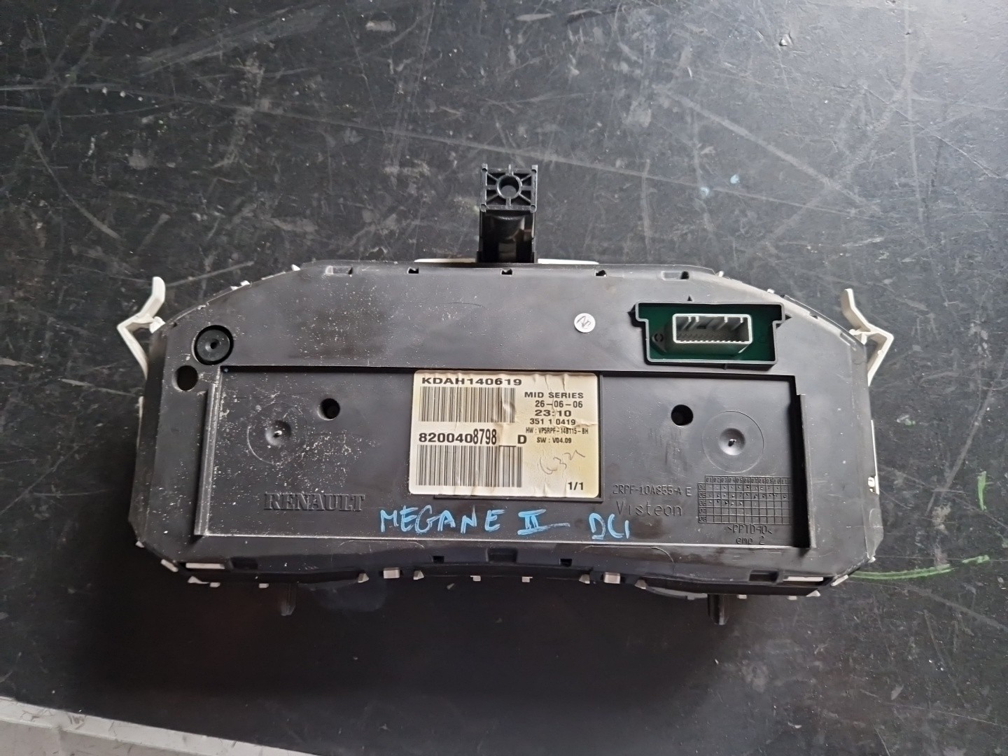 Quadrante RENAULT MEGANE II Caixa/Combi (KM_) | 03 - 09 Imagem-1