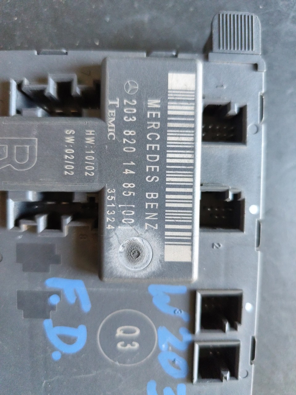 Modulo Confort MERCEDES-BENZ C-CLASS (W203) | 00 - 07 Imagem-1