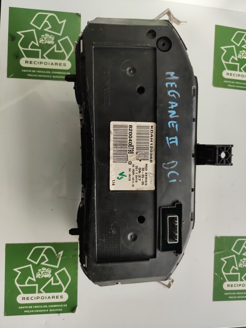 Quadrante RENAULT MEGANE II Caixa/Combi (KM_) | 03 - 09 Imagem-2