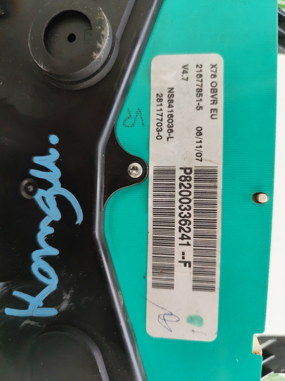 Quadrante RENAULT KANGOO (KC0/1_) | 97 -  Imagem-3