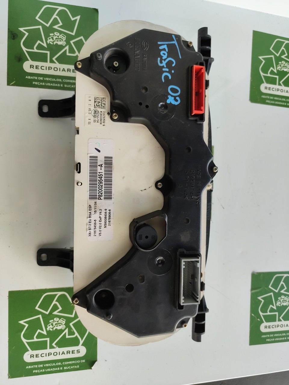 Quadrante RENAULT TRAFIC II Caixa (FL) | 01 -  Imagem-2