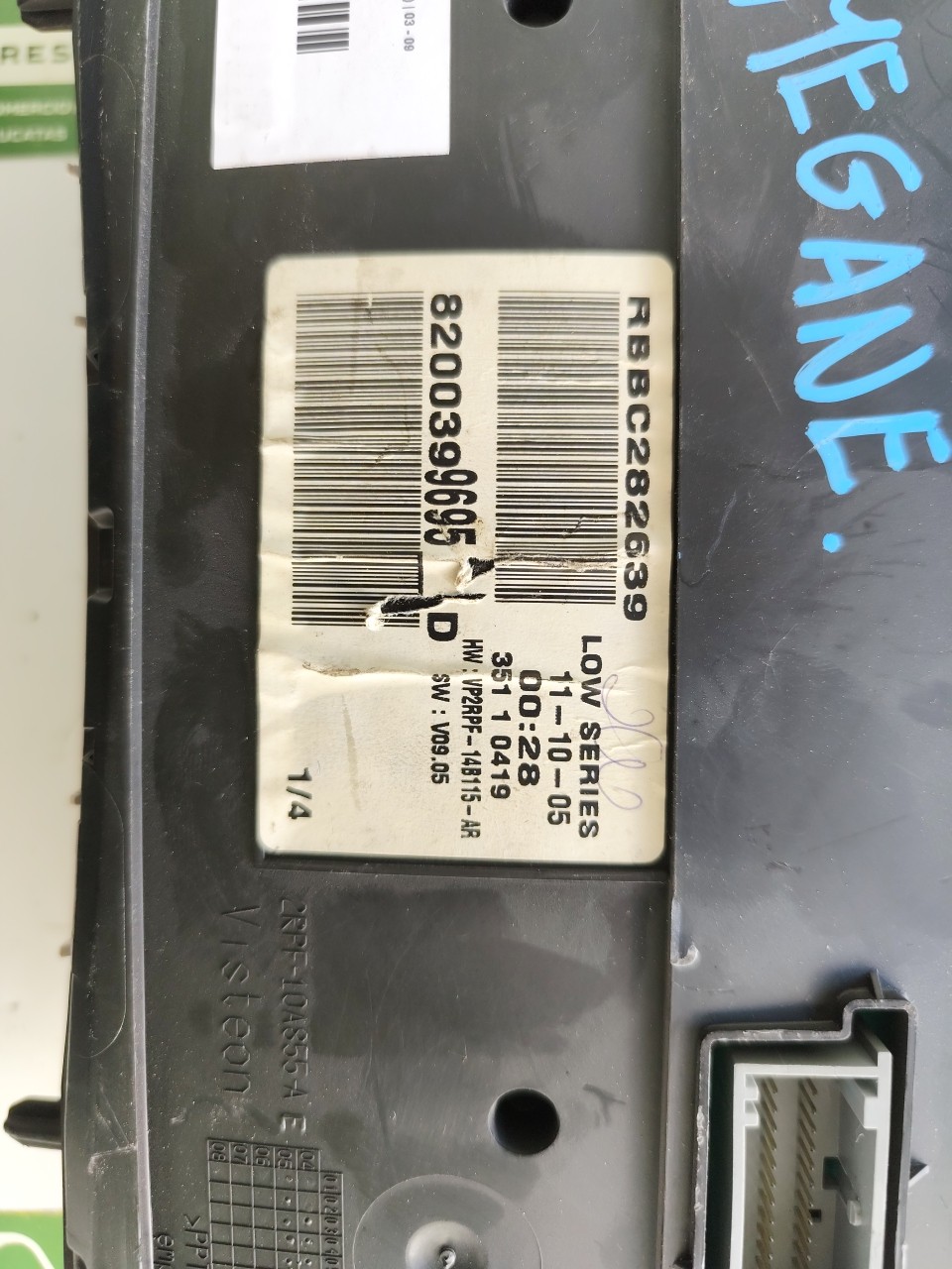 Quadrante RENAULT MEGANE II Caixa/Combi (KM_) | 03 - 09 Imagem-3