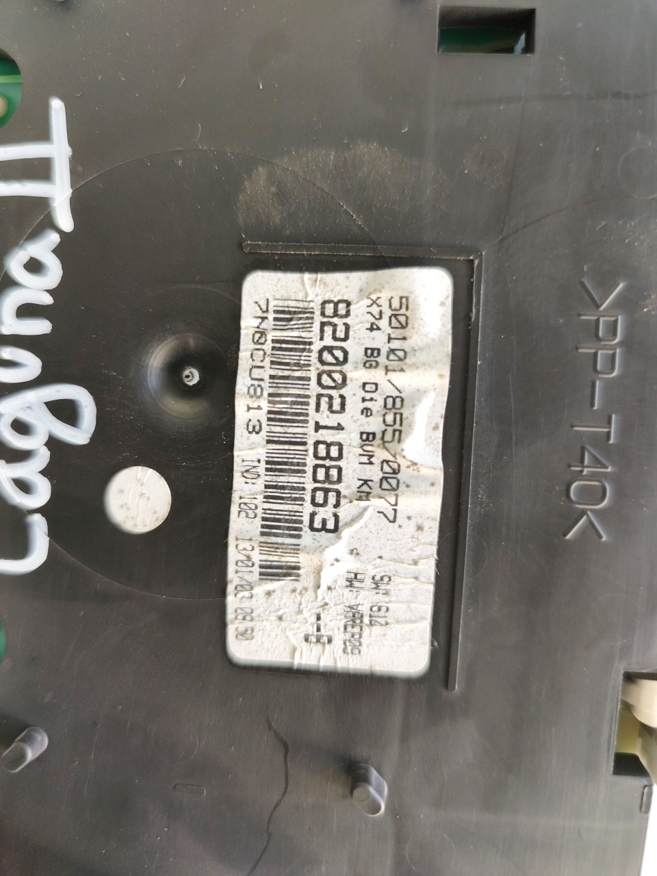 Quadrante RENAULT LAGUNA II (BG0/1_) | 01 - 07 Imagem-7