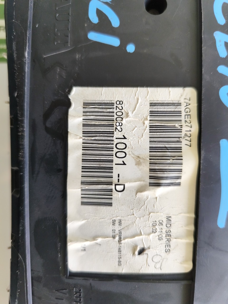 Quadrante RENAULT CLIO III Caixa (SB_, SR_) | 05 -  Imagem-3