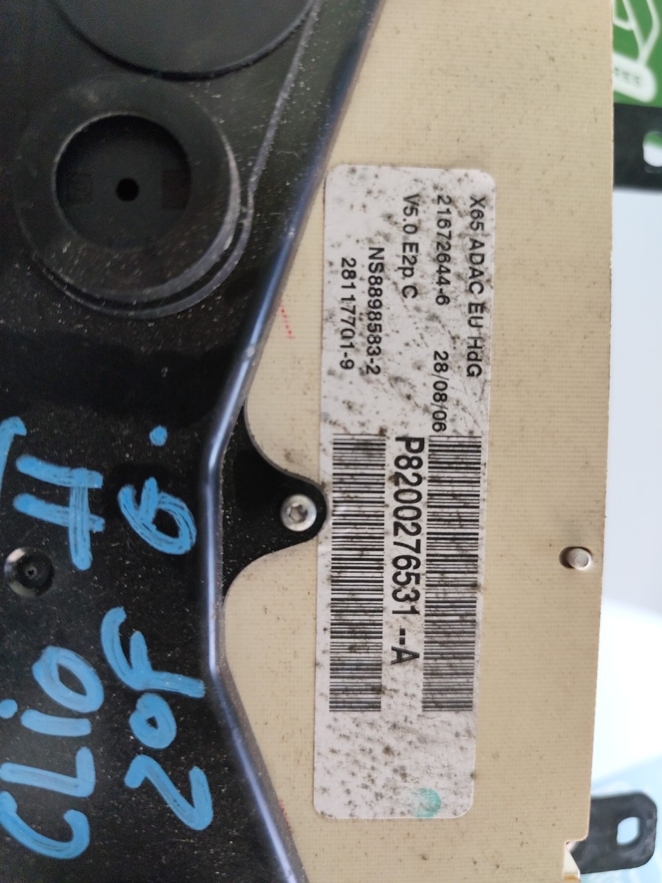 Quadrante RENAULT CLIO II (BB_, CB_) | 98 -  Imagem-3