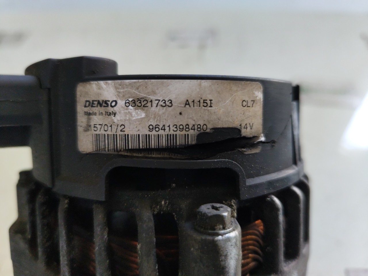 Alternador PEUGEOT 206 Hatchback (2A/C) | 98 - 12 Imagem-1