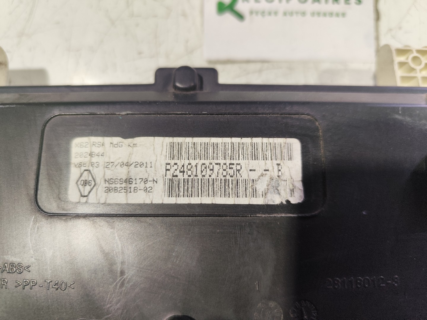 Quadrante RENAULT MASTER III Caixa (FV) | 10 -  Imagem-3