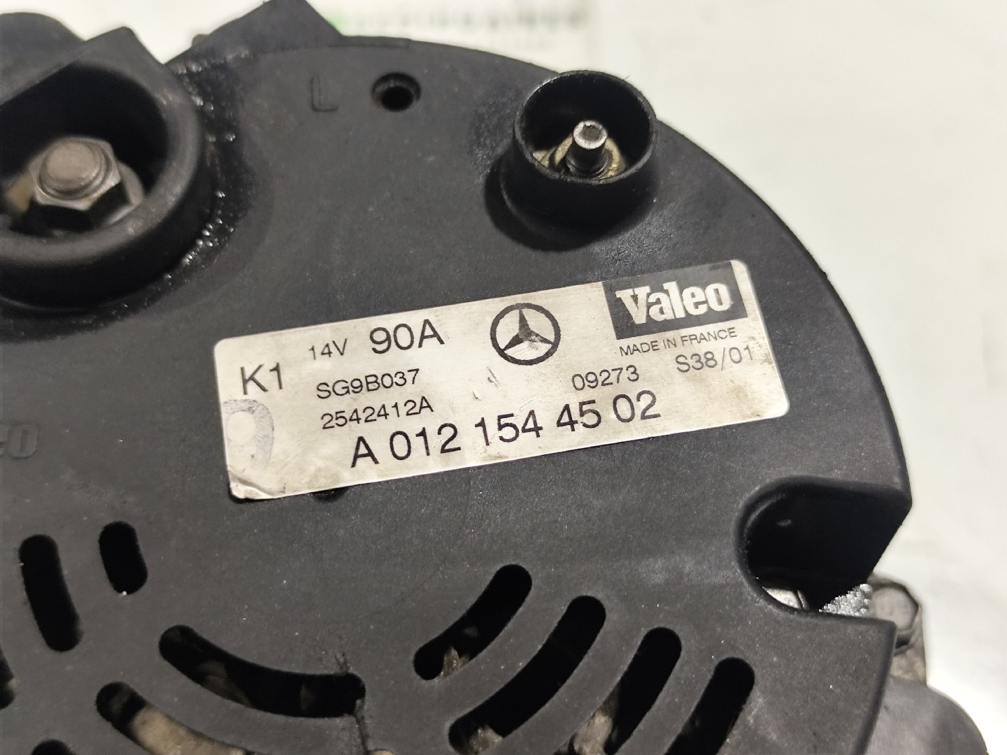 Alternador MERCEDES-BENZ A-CLASS (W168) | 97 - 05 Imagem-1