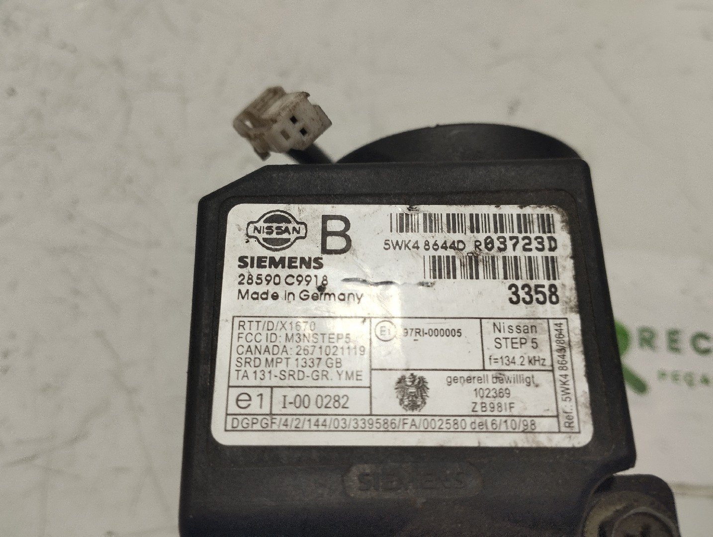 Ignição NISSAN ALMERA II (N16) | 00 -  Imagem-3