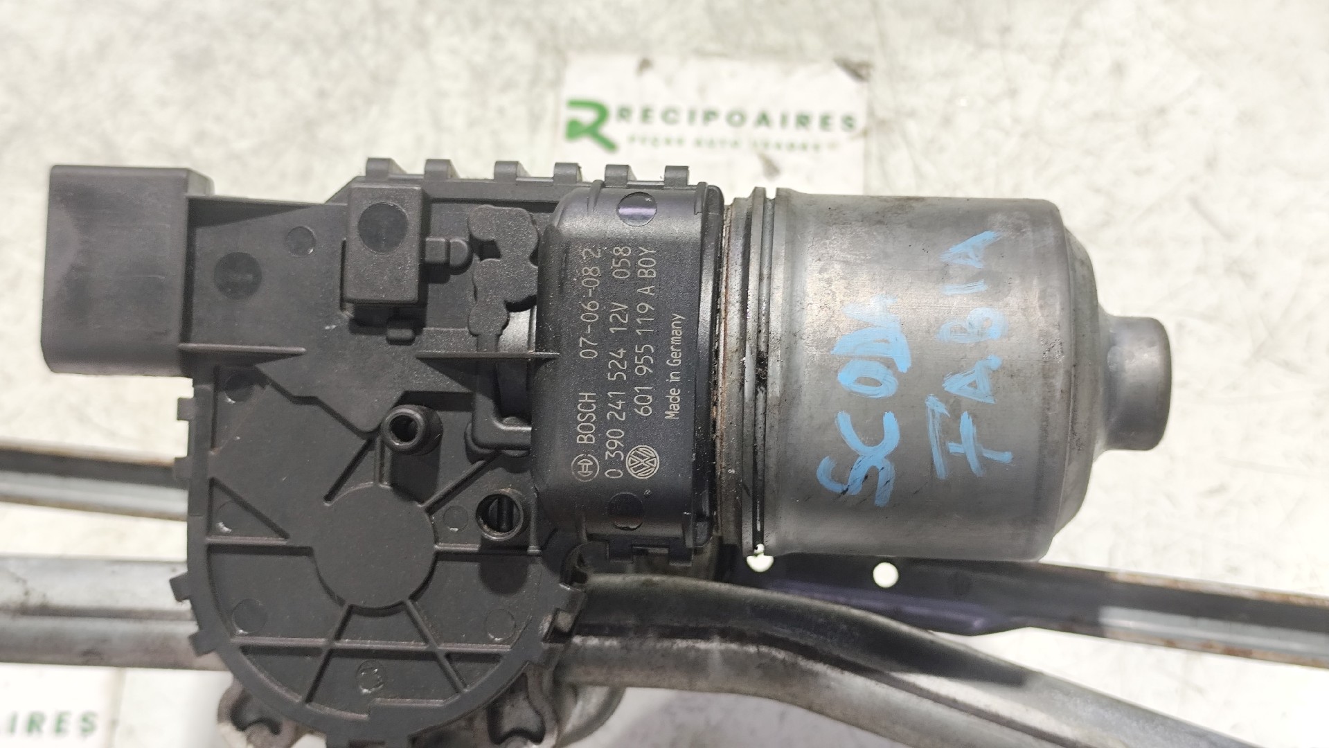 Motor Limpa Vidros Frente SKODA FABIA I (6Y2) | 99 - 08 Imagem-4