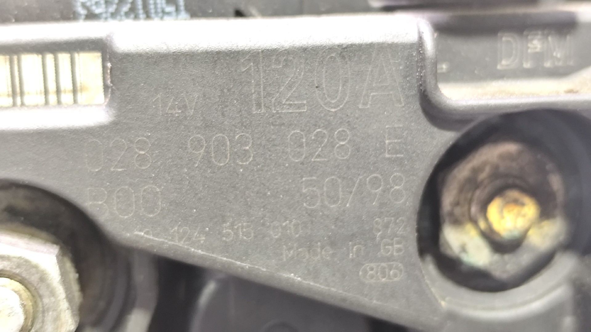 Alternador VOLKSWAGEN POLO Variant (6V5) | 97 - 01 Imagem-3