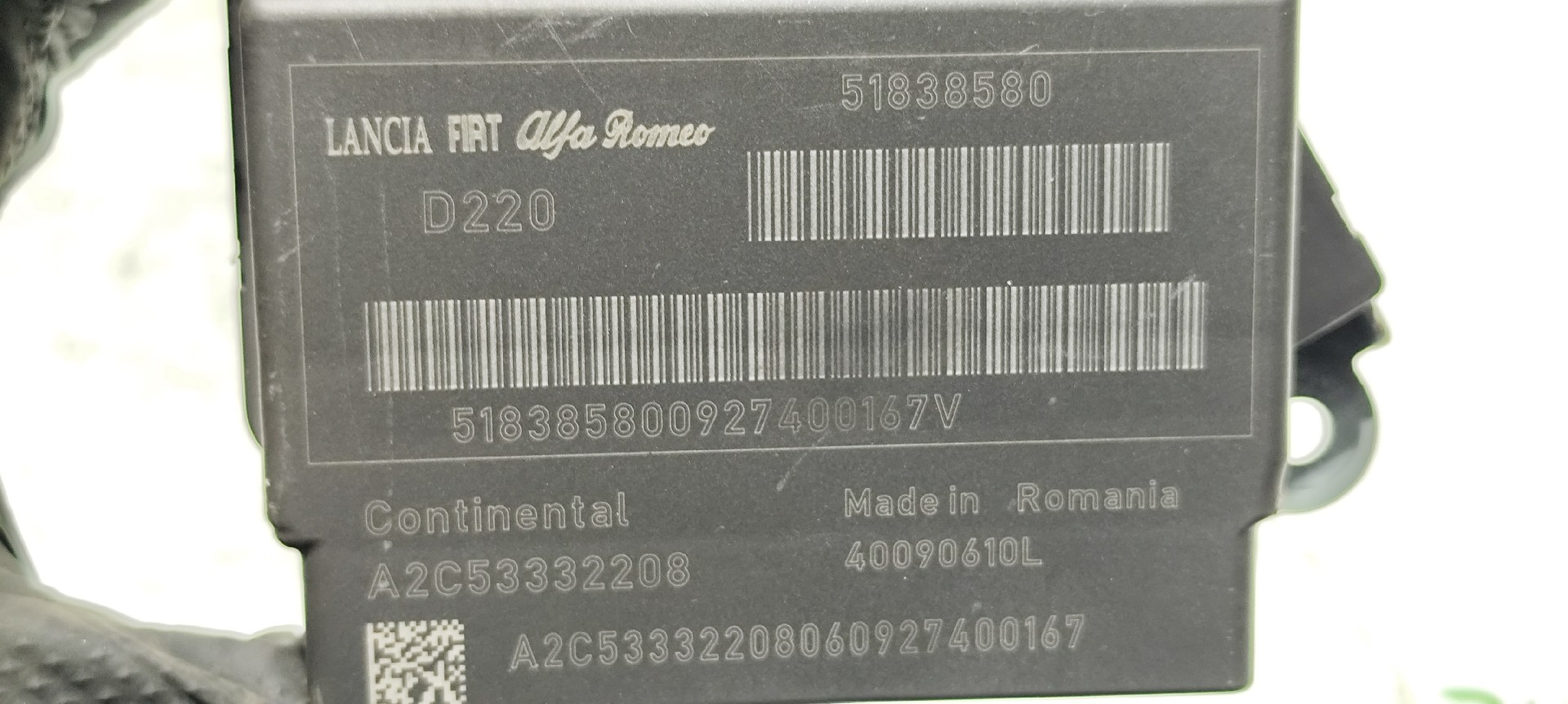 Centralina de Airbags FIAT GRANDE PUNTO (199_) | 05 -  Imagem-2